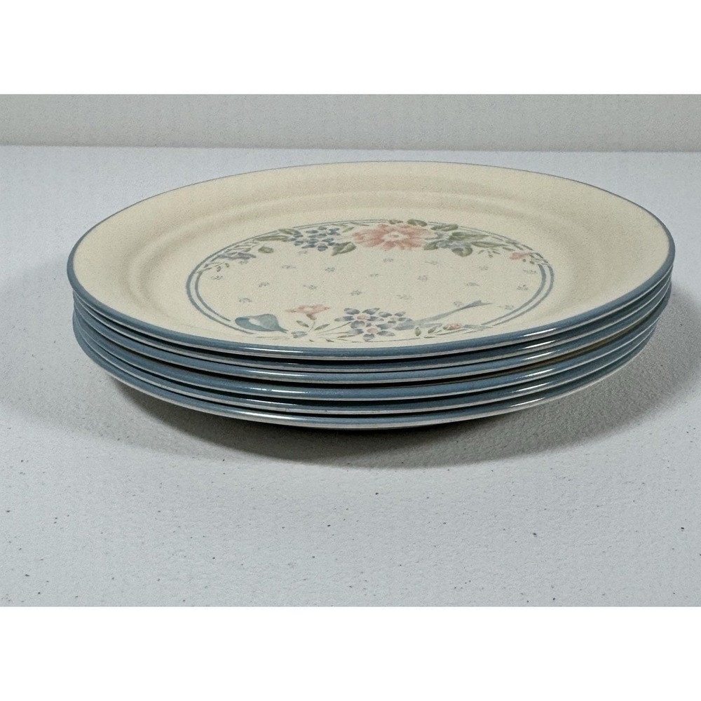 Vintage Corelle by Corning Symphony Luncheon Plates 8.5" Set of 6  Vitrelle